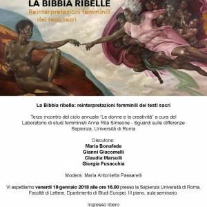 Foto ROMA / La Bibbia ribelle: reinterpretazioni femminili dei testi sacri 1