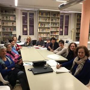 Foto Ivano Malcotti e il Teatro di Cittadinanza con le staffette partigiane in Liguria 2