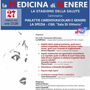 Foto LA SPEZIA / Malattie Cardiovascolari e Genere /RINVIATO CAUSA CORONAVIRUS 1