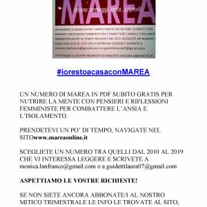 Foto #iorestoacasaconMAREA 1