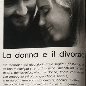 Foto Divorzio: la legge compie cinquanta anni. Ricordi e riflessioni di chi c'era 11