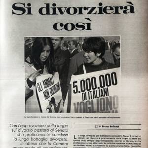 Foto Divorzio: la legge compie cinquanta anni. Ricordi e riflessioni di chi c'era 13