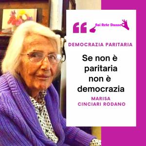 Foto DEMOCRAZIA PARITARIA: il video di Noi Rete Donne  1