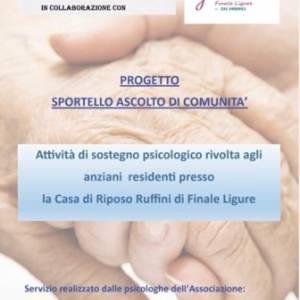 Foto A Finale Ligure si combatte il Covid anche con l'ascolto di psicologi 1