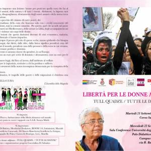 Foto A Teramo la principessa Soraya Malek per l'evento TULL QUADZE/TUTTE LE DONNE  2