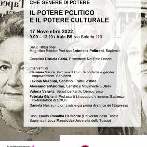 Foto Che genere di potere: ciclo di seminari 2