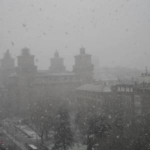 Foto Prima di NATALE, a FERRARA, una passeggiata di sera 1