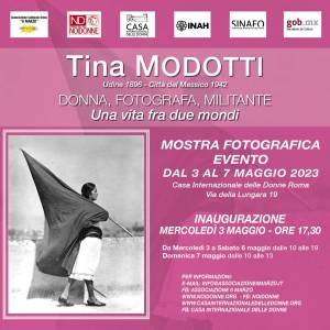 Foto TINA MODOTTI. Donna, Fotografa, Militante. A Roma mostra-evento:  immagini, dialoghi, film, reading 2