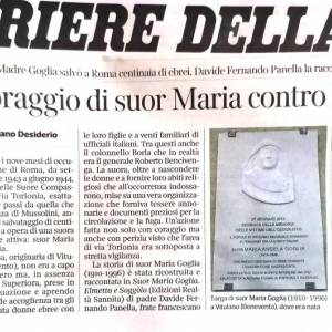 Foto Suor Maria Goglia: Giusta tra le Nazioni, a Roma salvò la vita a sessanta famiglie ebree 1