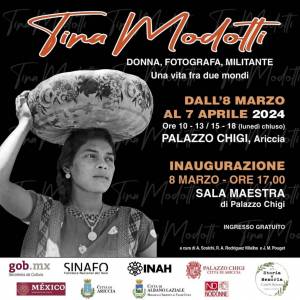 Foto GRANDE TINA MODOTTI, GRANDE MOSTRA (fino al 7 aprile Palazzo Chigi, Ariccia, Rm) 1