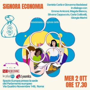 Foto Presentazione di 'Signora Economia' di Giovanna Badalassi e Federica Gentile 1