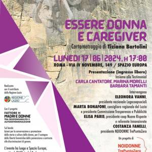 Foto Roma / Presentazione del cortometraggio ‘Essere donna e caregiver’  11