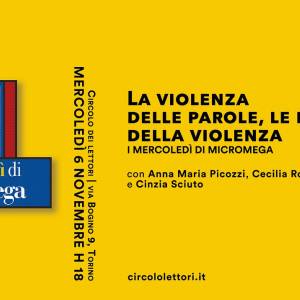 Foto TORINO / La violenza delle parole, le parole della violenza 1