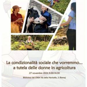 Foto La condizionalità sociale che vorremmo a tutela delle donne in agricoltura 1