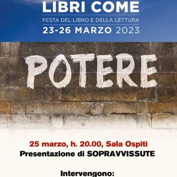 Foto: Roma / A Libri Come presentazione di 'Sopravvissute'