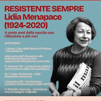 Foto: PADOVA / RESISTENTE SEMPRE. Lidia Menapace (1924-2020)