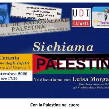 Foto: UDI CATANIA: SI CHIAMA PALESTINA