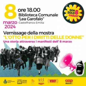 Foto: L’OTTO PER I DIRITTI DELLE DONNE. Una storia attraverso i manifesti dell’8 marzo