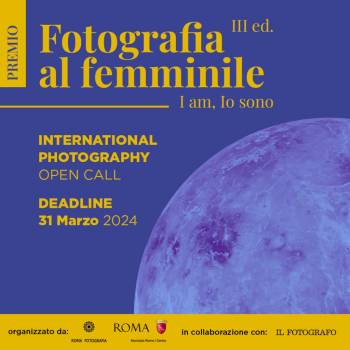 Foto: PREMIO FOTOGRAFIA AL FEMMINILE: call internazionale