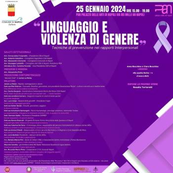 Foto: NAPOLI / LINGUAGGIO E VIOLENZA DI GENERE