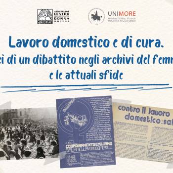 Foto: MODENA / Lavoro domestico e di cura negli archivi