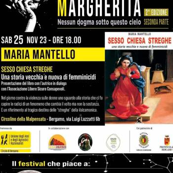 Foto: SESSO CHIESA STREGHE di MARIA MANTELLO PRESENTATO AL FESTIVAL MARGHERITA (BG)