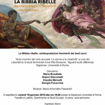 Foto: ROMA / La Bibbia ribelle: reinterpretazioni femminili dei testi sacri