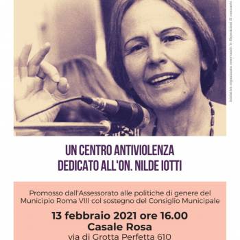 Foto: ROMA / UN CENTRO ANTIVIOLENZA DEDICATO A NILDE IOTTI