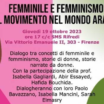 Foto: RIFREDI / FEMMINILE E FEMMINISMO. IL MOVIMENTO NEL MONDO ARABO