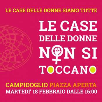 Foto: Le Case delle donne non si toccano! 