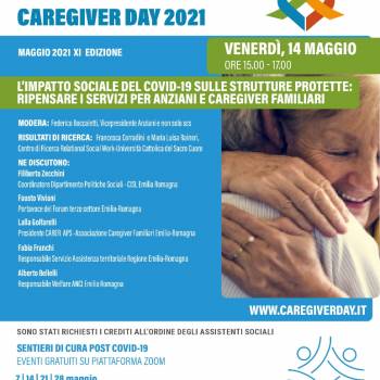 Foto: CAREGIVER DAY 2021: secondo incontro il 14 maggio 2021