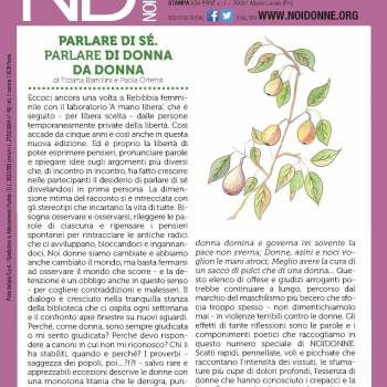 Foto: Rebibbia / Parlare di sé. Parlare di donna da donna