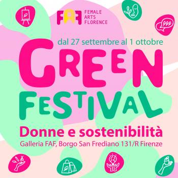 Foto: A FIRENZE Green Festival - DONNE e SOSTENIBILITA'