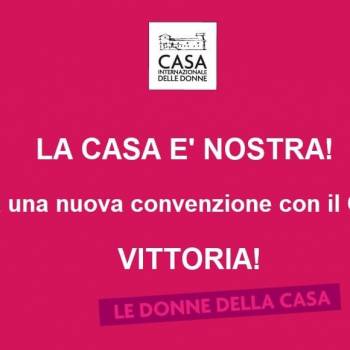 Foto: NUOVA CONVENZIONE PER LA CASA INTERNAZIONALE DELLE DONNE di ROMA