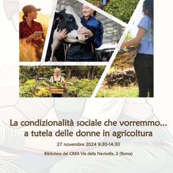 Foto: La condizionalità sociale che vorremmo a tutela delle donne in agricoltura