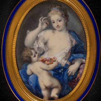 Foto: ROSALBA CARRIERA, in mostra con le sue miniature su avorio a VENEZIA