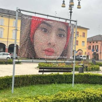 Foto: Saman Abbas, 'The italian girl', come amava definirsi su FB