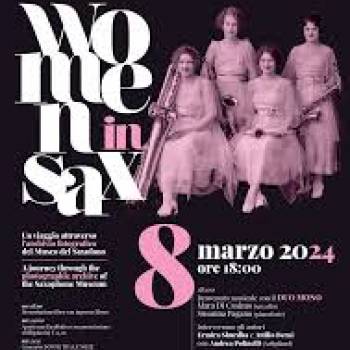 Foto: 'Women in Sax' e 'Donne tra le Note': un volume e un concerto dedicati alle donne sassofoniste