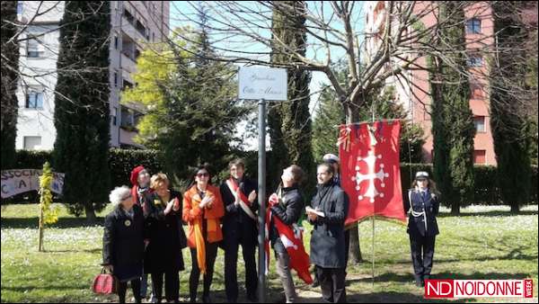 Foto: A Pisa il giardino intitolato all'otto marzo