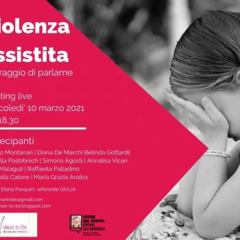 Foto: Violenza assistita. Il coraggio di parlarne