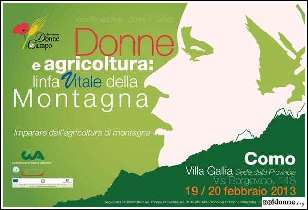 Foto: Agricoltrici ad alta quota 