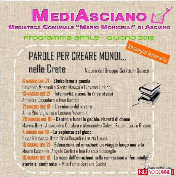 Foto: “Parole per creare mondi… nelle Crete”: