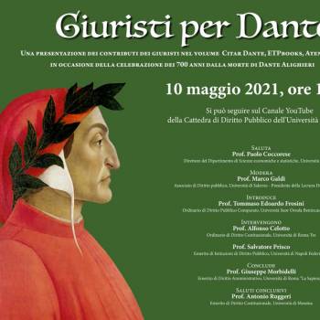 Foto: Nessuna donna tra i “Giuristi per Dante”