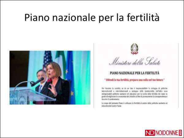 Foto: Fertilità: chiediamo un Piano nazionale non ideologico