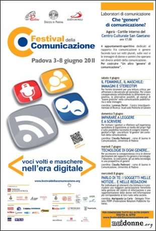 Foto: Festival della Comunicazione-Padova 3/8 giugno