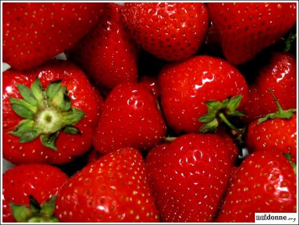 Foto: Fragole e ciliegie infinite sfumature di rosso