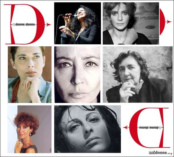 Foto: GOLIARDA SAPIENZA e ORIANA FALLACI