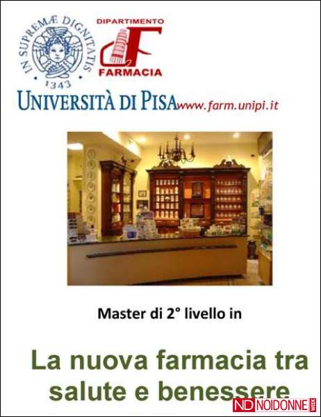 Foto: La nuova farmacia tra salute e benessere: un Master