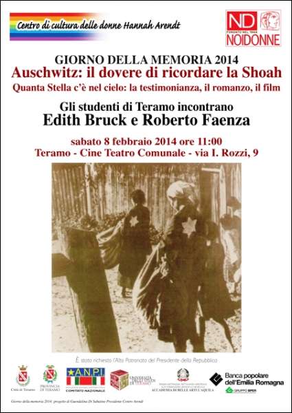 Foto: La Shoah spiegata alle giovani generazioni