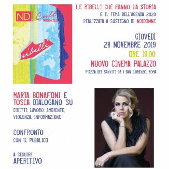 Foto: TOSCA presenta l'AGENDA NOIDONNE Cult 2020